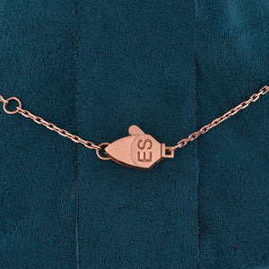 Luxury Eclissi Andromeda pendant handcrafted in 18K rose ethical gold with burned engravings, inspired by celestial phenomena and cosmic elegance – designed by Riccardo Contini